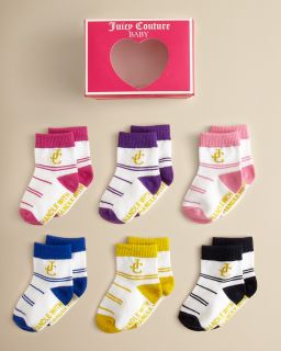 Couture Infant Girls Handle With Couture Sock Set   Sizes 0 12 Months