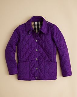 Girls Mini Pirmont Quilted Jacket   Sizes 7 14