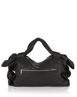 OLIVEVE Cynthia Knotted Leather Duffel Bag