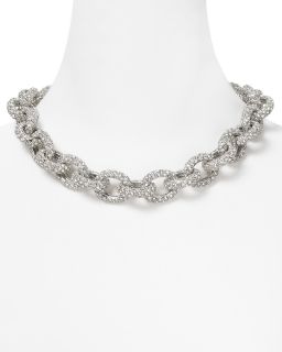 Juicy Couture Crystal Link Necklace, 19