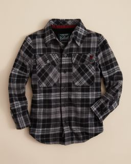 Boys Faux Sherpa lined Flannel Shirt   Sizes 8 20