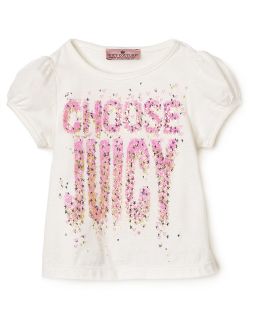 Infant Girls Choose Juicy Tee   Sizes 3 24 Months