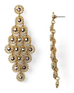aqua drop tiered earrings price $ 30 00 color black diamond quantity 1