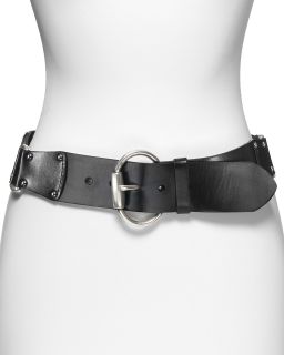 Linea Pelle Pieced Hip Belt with Studs