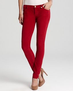 Current/Elliott Corduroy Jeans   The Skinny in Very Crimson