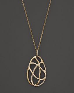 Pendant Necklace in 14K Yellow Gold, .35 ct. t.w.