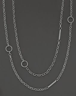 Lagos Sterling Silver Open Link Necklace, 36L