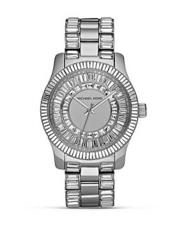 Michael Kors Silver and Crystal 2 tone Watch, 38mm