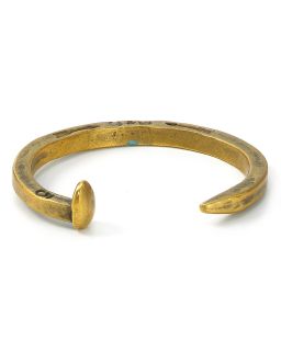 Giles & Brother Gold Railroad Spike Cuff