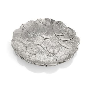 michael aram forest leaf snack dish $ 59 00 color nickelplate quantity