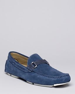 BOSS Black Drefinno Suede Driving Loafers
