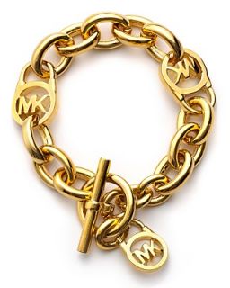 Michael Kors Toggle Logo Link Bracelet