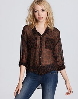 free people top leopard easy rider price $ 88 00 color bronze combo
