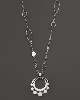 John Hardy Dot Deco Round Pendant on Sautoir Necklace