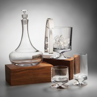 nambe crystal groove barware $ 100 00 $ 175 00 made of solid sparkling