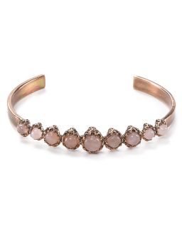 stone cuff bracelet price $ 95 00 color rose gold quantity 1 2 3 4