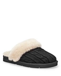 ugg australia cozy knit slippers price $ 110 00 color black size