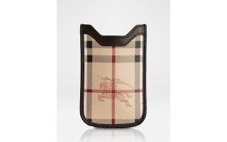 burberry checked iphone case price $ 185 00 color chocolate quantity 1