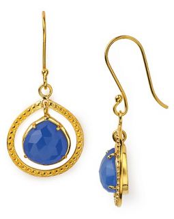 gold earrings price $ 197 50 color deep blue chalcedony quantity 1 2 3