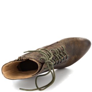 Frye Shoess Brown Harlow Lace Up 77615   Tan for 248.99