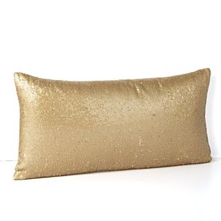 Donna Karan Modern Classics Shimmering Light Decorative Pillow, 11 x