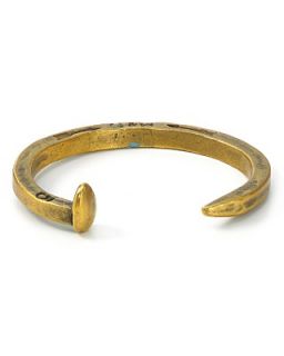 Giles & Brother Gold Railroad Spike Cuff