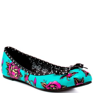 Color Love Me Love Me Not Flat   Teal for 39.99