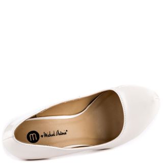 Michael Antonios White Love Me 3   White Patent for 49.99