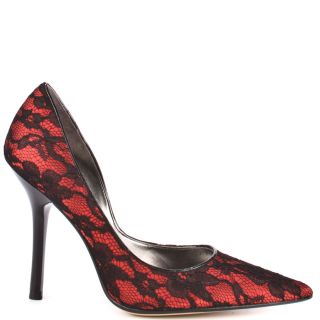 Carrielee 2   Red Multi Fabric, Guess, $89.99,