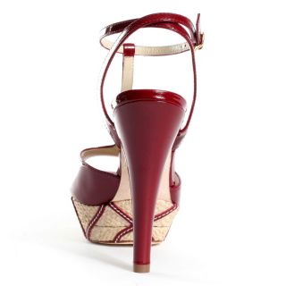 Gracianna Heel   Red, L.A.M.B, $283.49