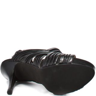 Aleana   Black Leather, Guess, $98.99