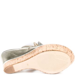 Poppi   Gold Suede, Guess, $74.99,