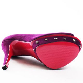 Sashay Heel   Purple Suede, Paris Hilton, $98.99,