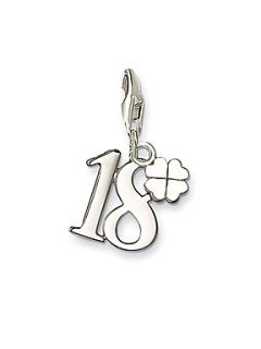 Thomas Sabo Charm Club Lucky Number 18   House of Fraser
