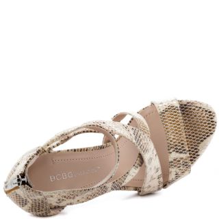 BCBGenerations Multi Color Ivie   Tan Glossy Boa for 99.99