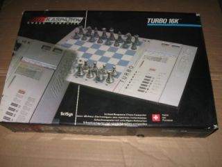 Scisys Kasparov Chess Computer Turbo 16K Electronic Chess