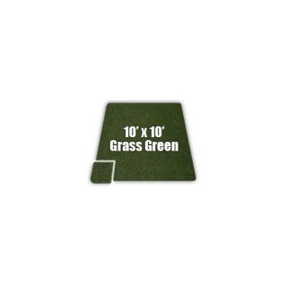 Alessco SoftCarpets Set in Grass Green Set of 8