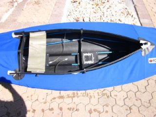 Folbot ALEUT 12 Foot Foldable Kayaks One Red The Other Blue Realy