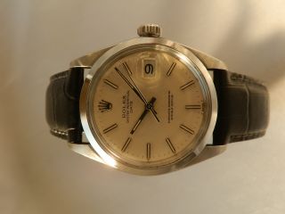 Ss☆ref 1500 Cal 1570★ROLEX Oyster Perpetual DATE★1968S