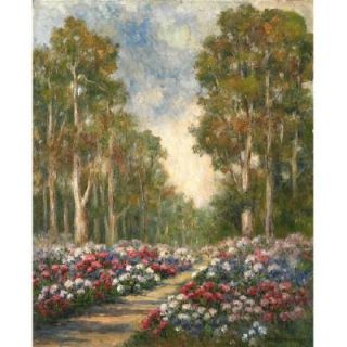 Antique Oil Painting California Redwood Landscape Bertha Stringer Lee