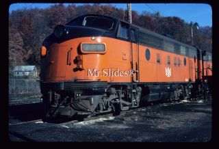 Slide B&LE Bessemer & Lake Erie Clean F7A 728 In 1979 AT Kaylor PA