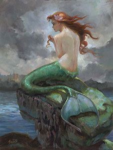 The Little Mermaid at Odds with The Sea Lisa Keene New