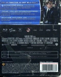 Inception Steelbook Tin Blu Ray DVD Leonardo DiCaprio
