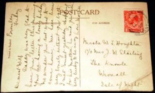 Vintage RPPC Martins Hill Bromley Kent Postcard 1920s