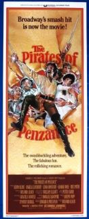Penzance 1983 Orig 14x36 Rolled Insert Movie Poster Kevin Kline