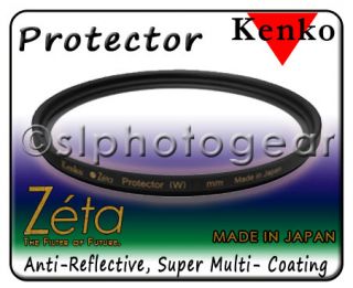 Kenko Zeta ZR Coated Clear Lens Protector Filter 72mm *USA Authorized