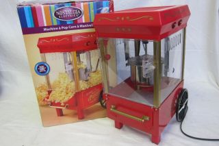 Electrics KPM 508 Vintage Collection Kettle Popcorn Maker Red