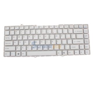 New Keyboard for Sony Vaio VGN FW Series 148084721 White US Layout