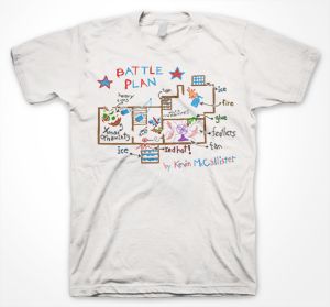 Kevin McCallister Battle Plan Home Alone T Shirt