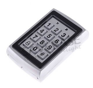Metal Door Lock Access Control with 10 ID Cards Key Fobs
